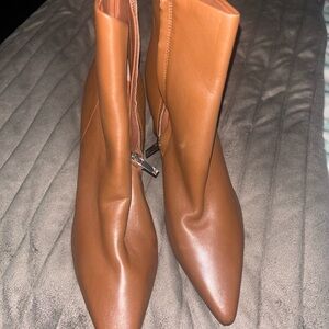 Marc Fisher Tan Heeled Boots
